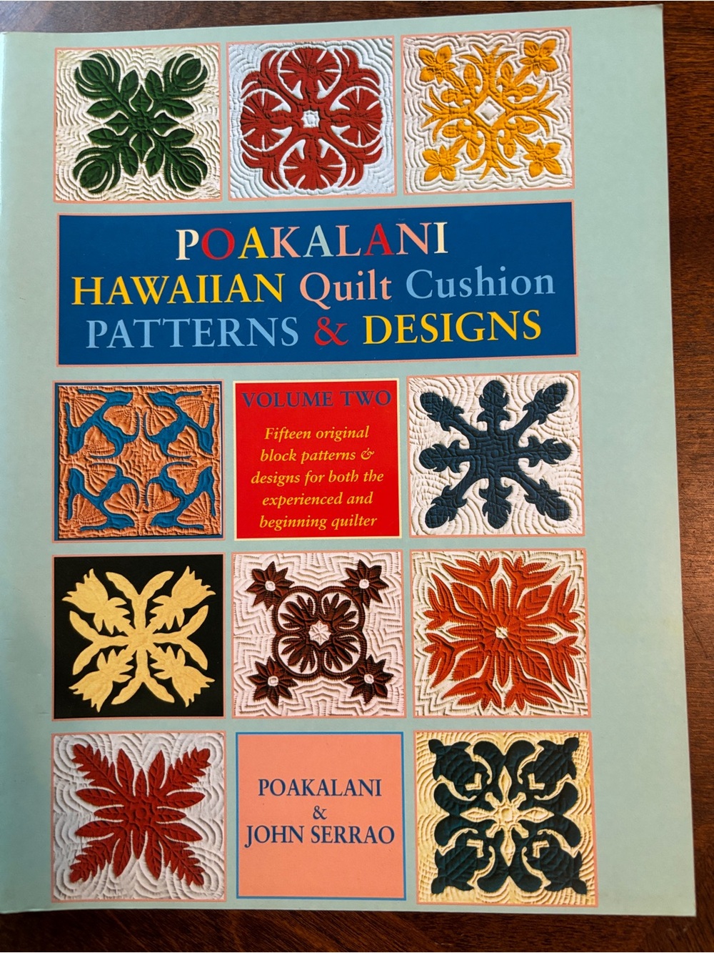 Poakalani Hawaiian Quilt Cushion Patterns & Designs
